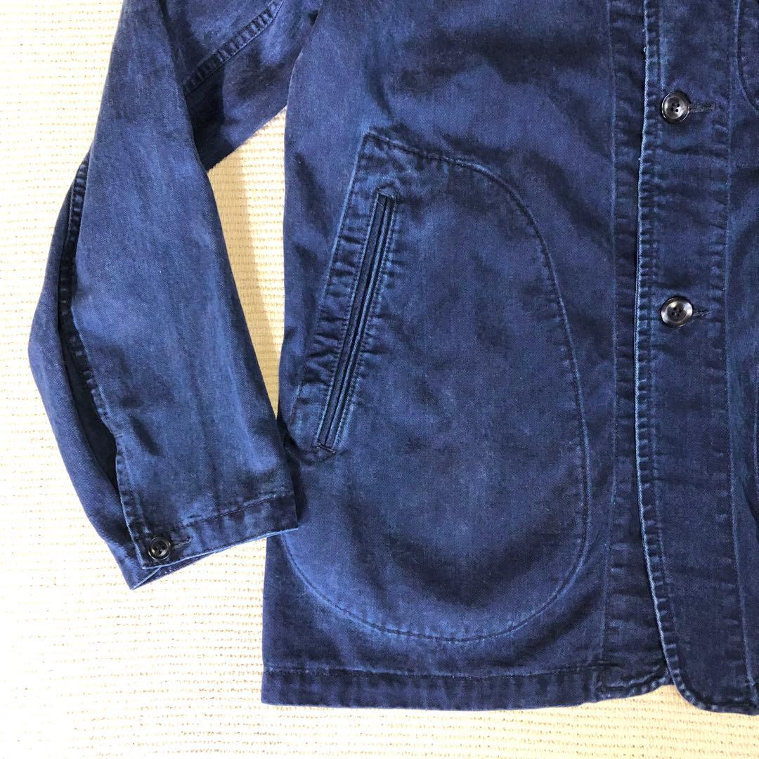 Needles ニードルズ アロージャケット カバーオール 濃紺Ｌ