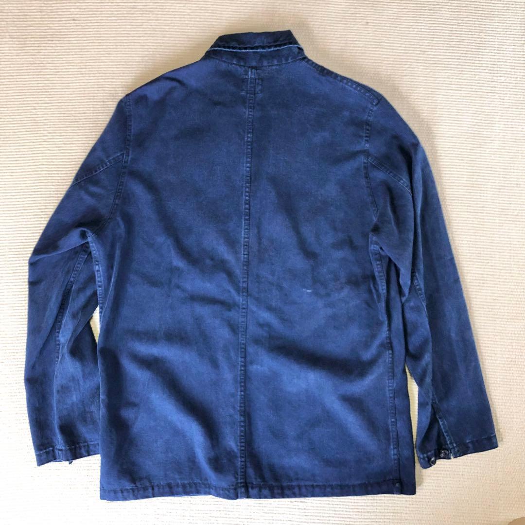 Needles ニードルズ アロージャケット カバーオール 濃紺Ｌ