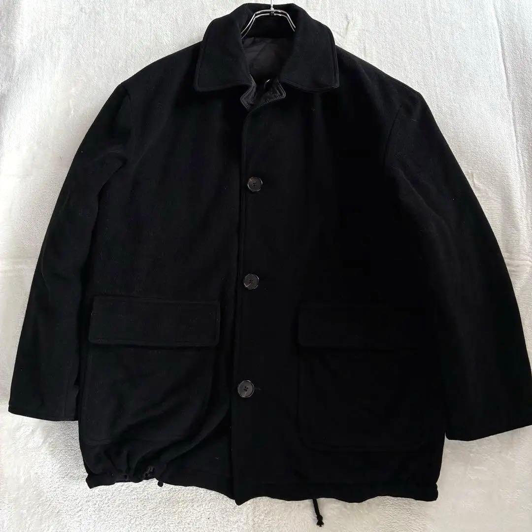 ヒューゴボス ウールジャケット リバーシブル 48 L キルティング