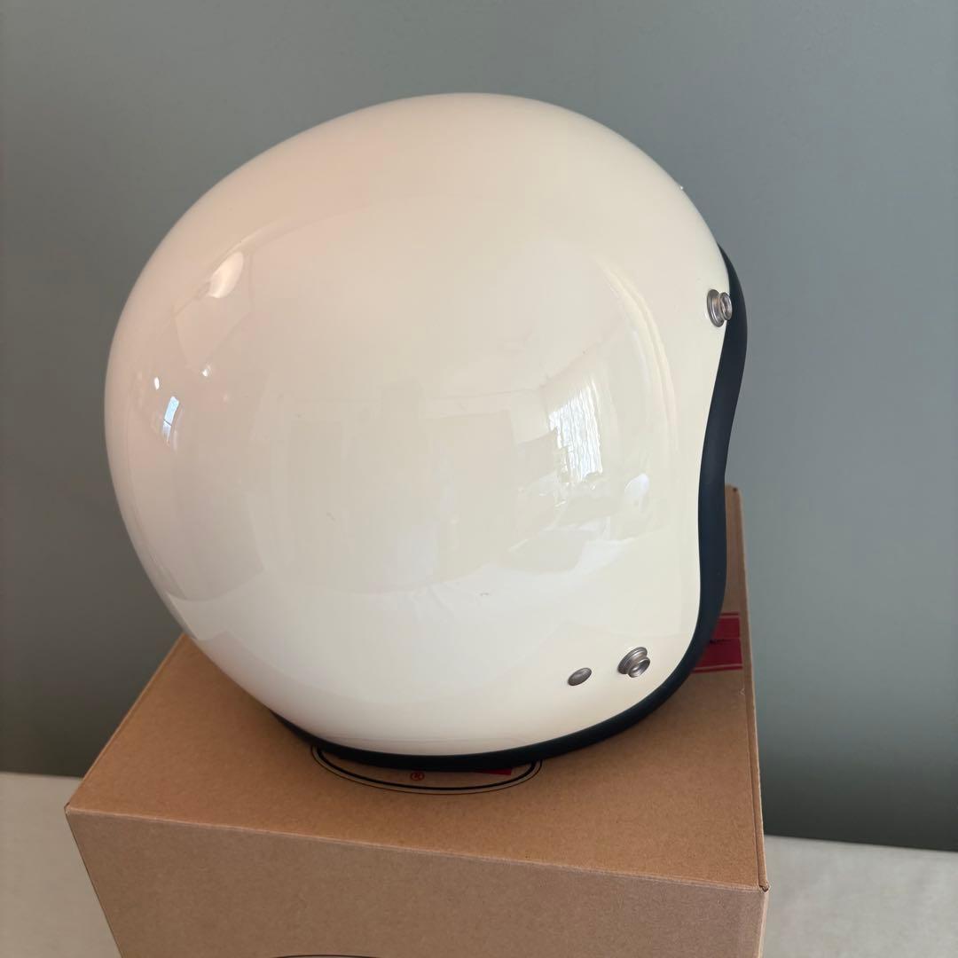 BELL 500-TXJ アイボリージェットヘルメット