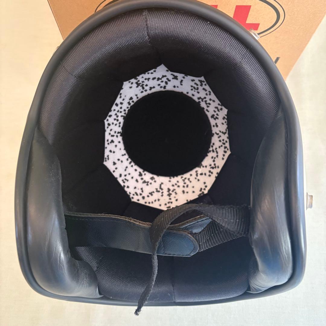 BELL 500-TXJ アイボリージェットヘルメット