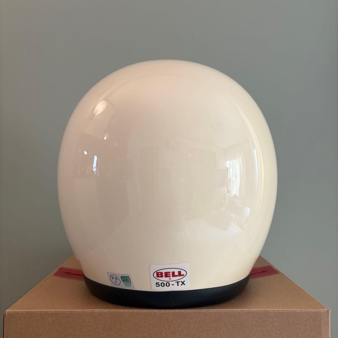 BELL 500-TXJ アイボリージェットヘルメット