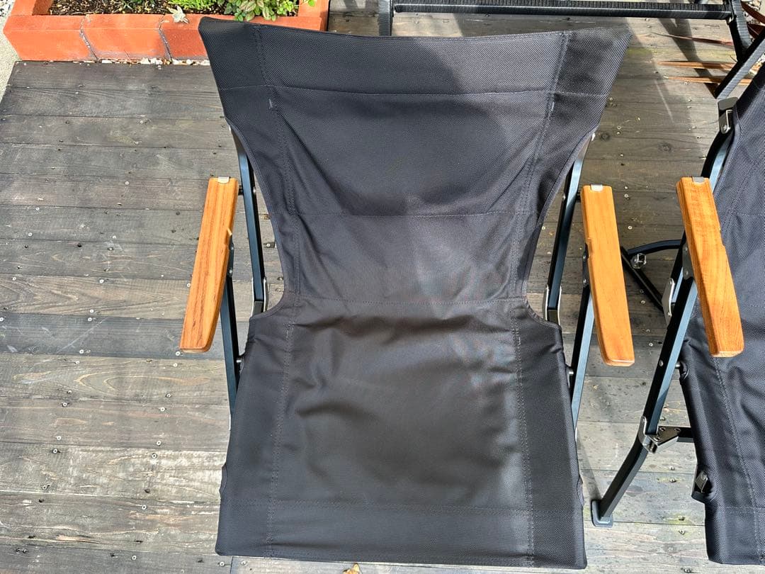 スノーピーク ローチェアショート ブラック　２個セット