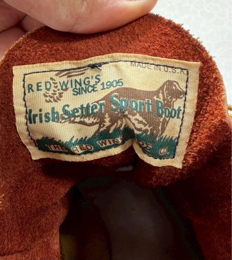 RED WING 875 セッターブーツ 赤茶 オロラセット US5E 23㎝
