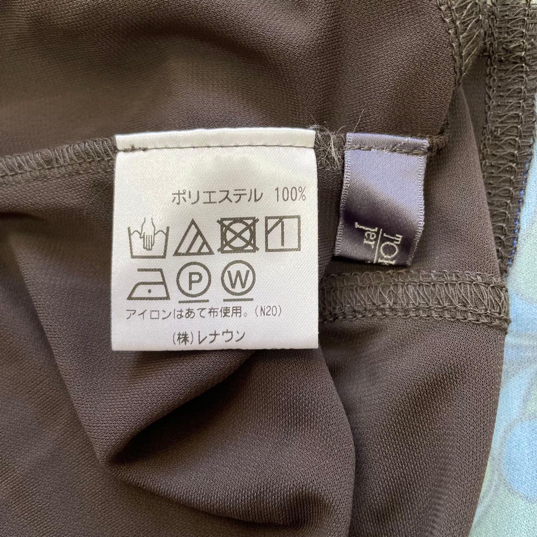 美品 TOKUKO 1er VOL ドット柄 Aラインワンピース