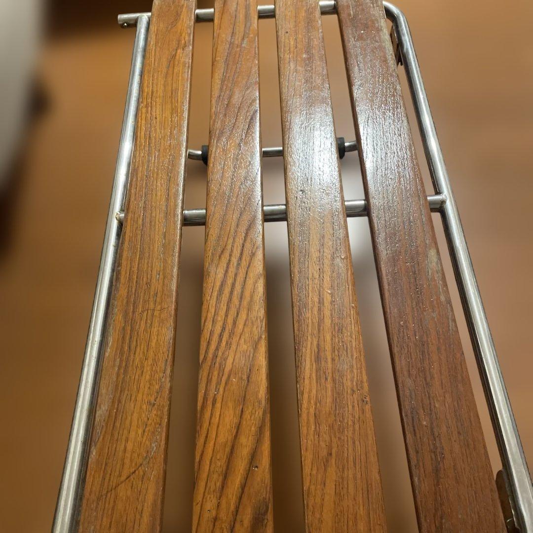 ヴィンテージ　折りたたみ式　アウトドアテーブル　センターテーブル　キャップ　船用