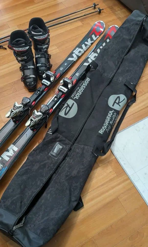 VOLKL RTM 77 メンズ スキー セット 171cm 28cm