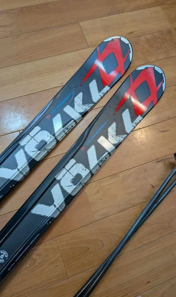 VOLKL RTM 77 メンズ スキー セット 171cm 28cm