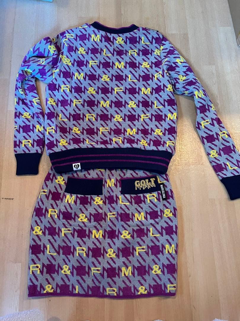 【新品タグ付き】MARK&LONA＊RF 幾何学模様セットアップ