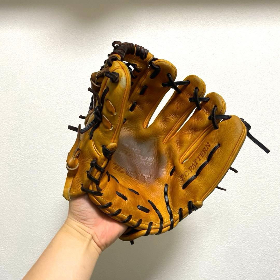 ZETT プロステイタス 型抜群 即戦力 硬式 内野手用グローブ