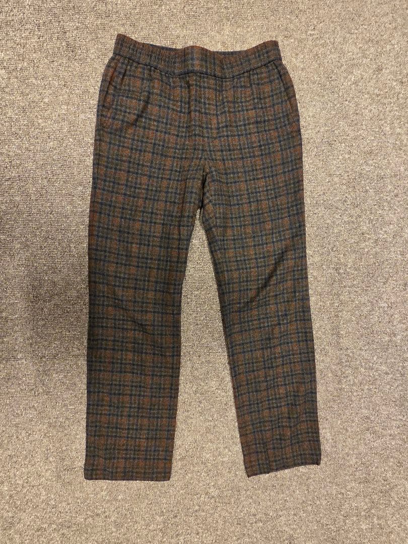 値下げ★AIME LEON DORE ウールチェックパンツSサイズ