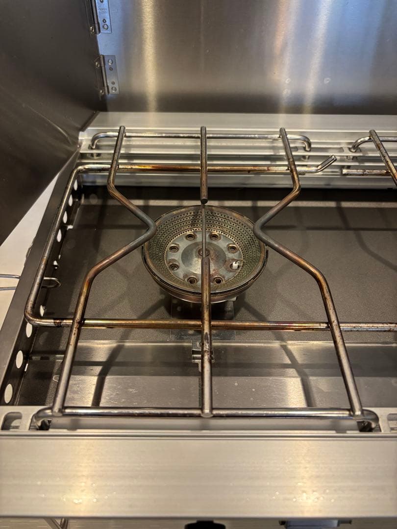 スノーピーク　ギガパワーツーバーナー　液出し　　収納ケース付き