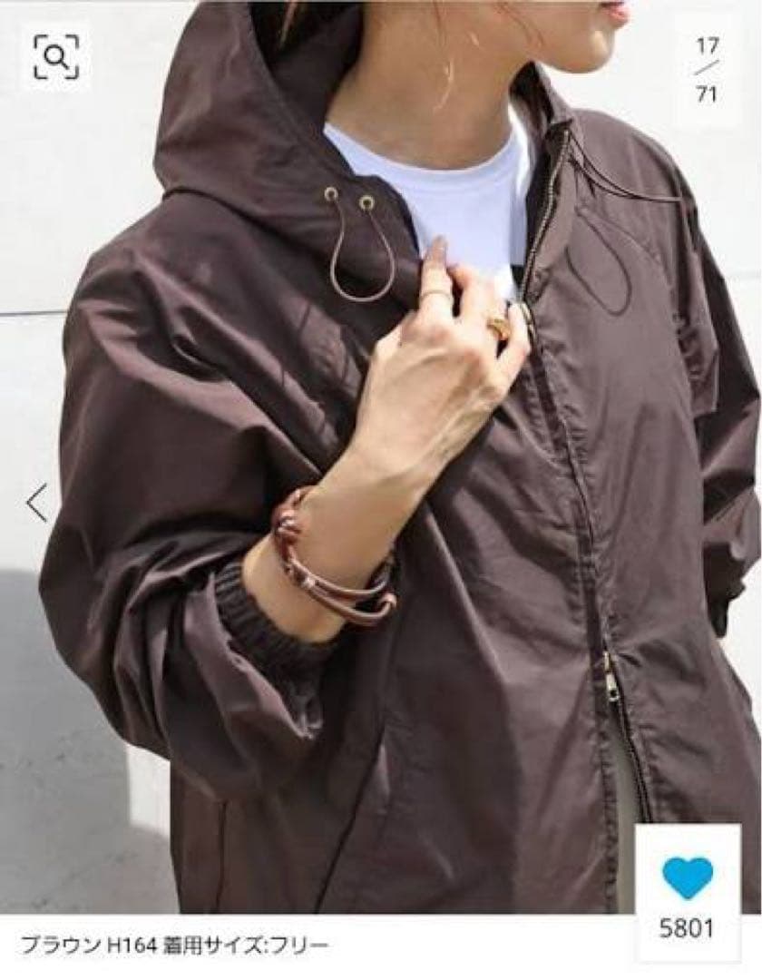 ドゥージーエムクラス　WASHED FULL ZIPブルゾン