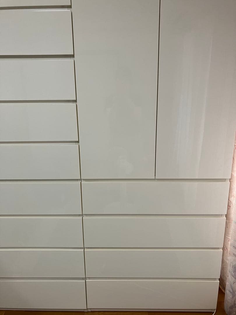 ニトリ ブレザータンス ポルテD 80BC ホワイト