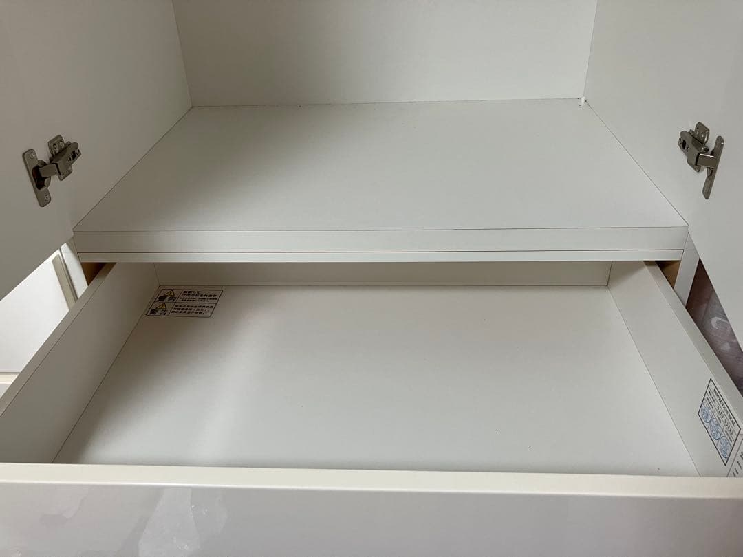 ニトリ ブレザータンス ポルテD 80BC ホワイト