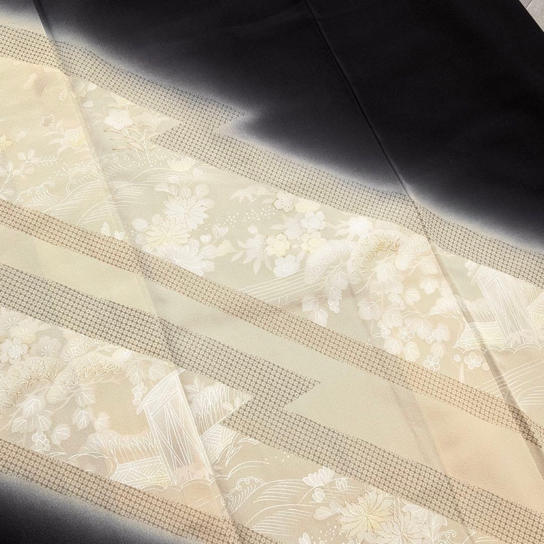 ⭐︎K0961 美品 逸品 粋 金彩 正絹 訪問着