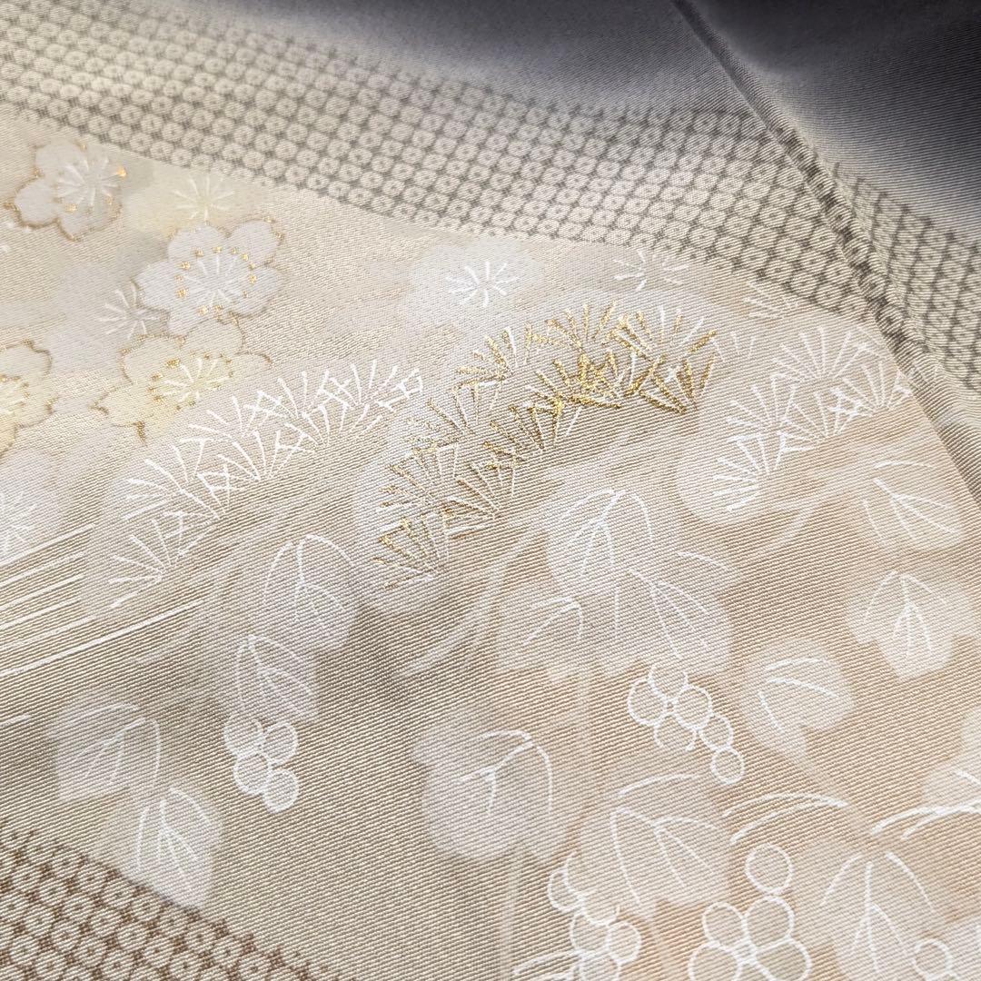 ⭐︎K0961 美品 逸品 粋 金彩 正絹 訪問着