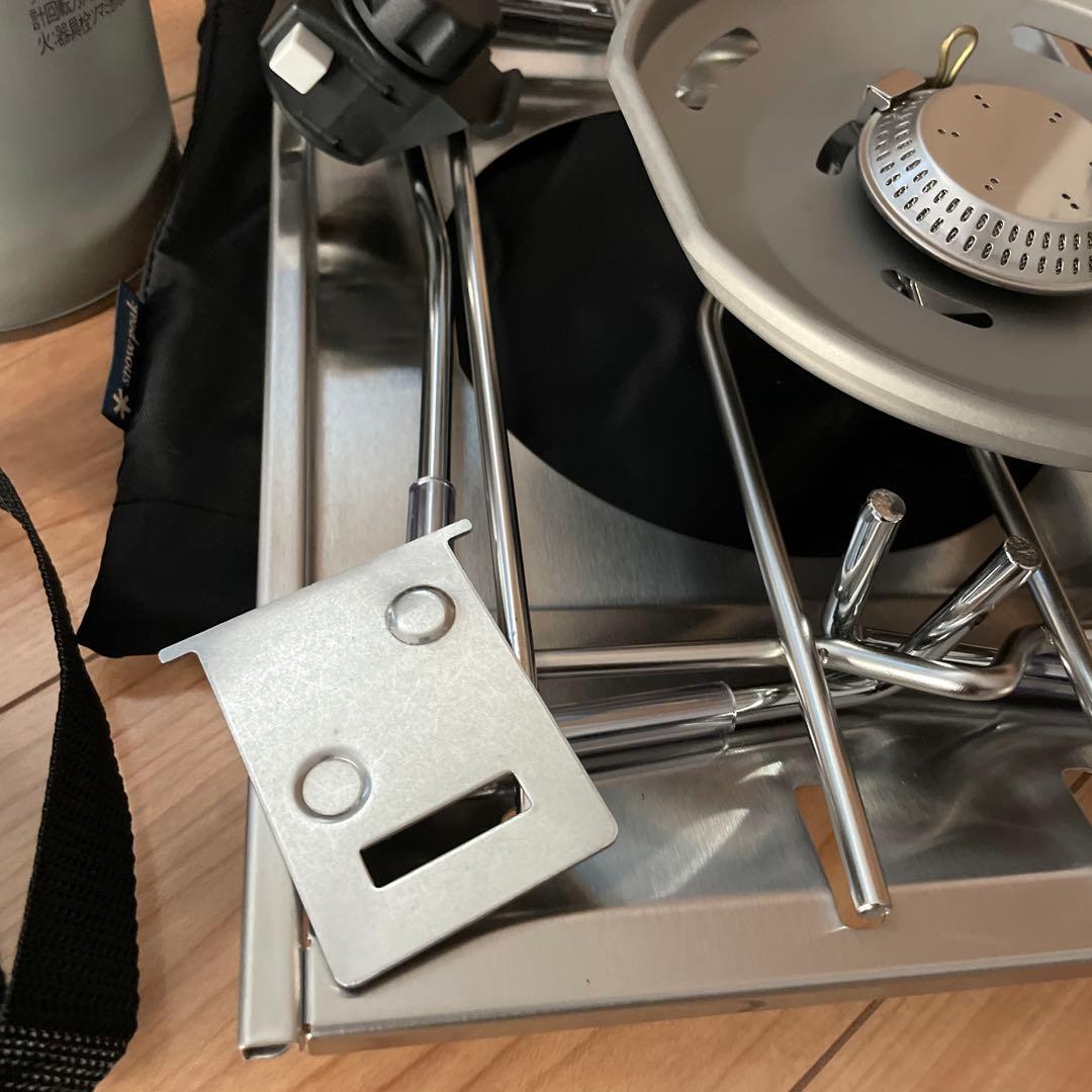 スノーピーク　フラットバーナー　未使用品
