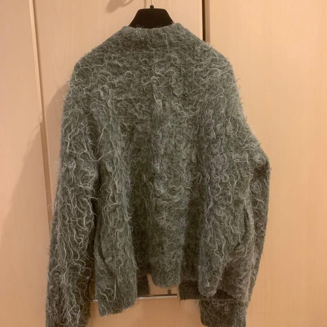 PERVERZE 厚手カーディガンジャケット　モスグリーン　完売品