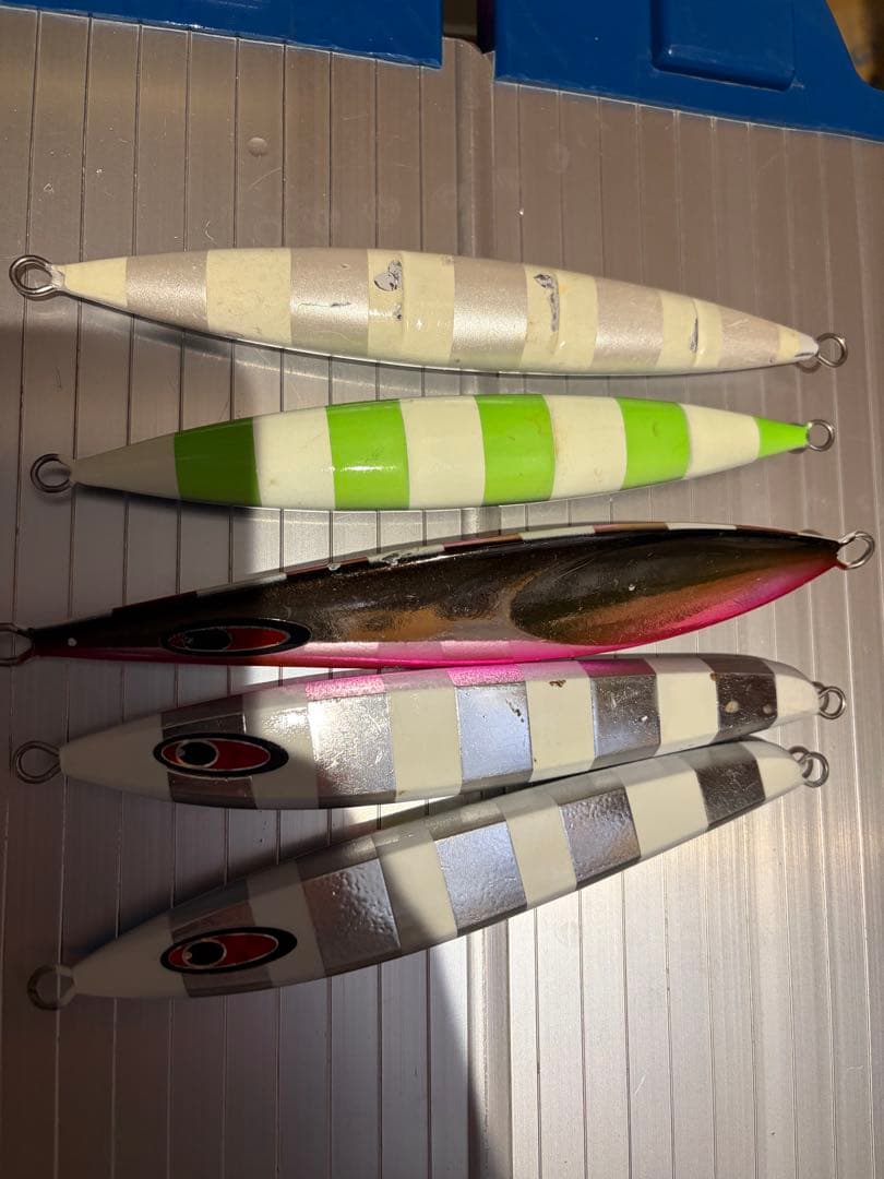 メタルジグ シーフロア、アム、スパンキー、レクター