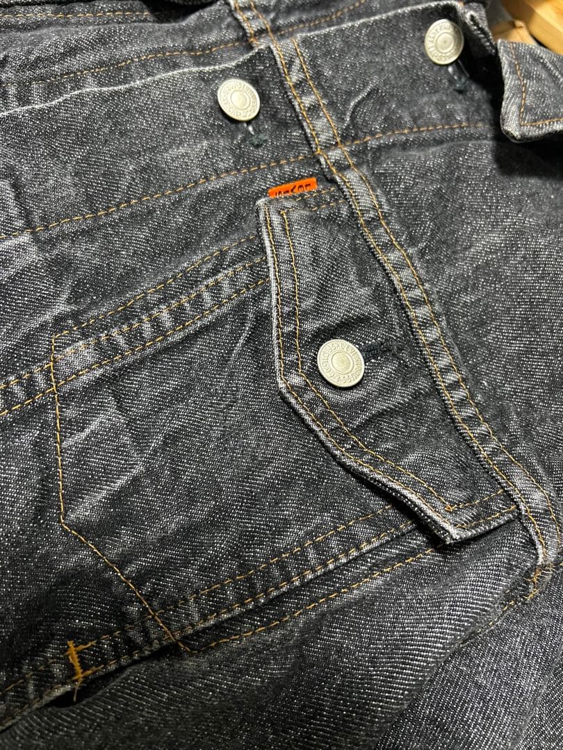 80s’ Levi's リーバイス 先染 ブラックデニムジャケット