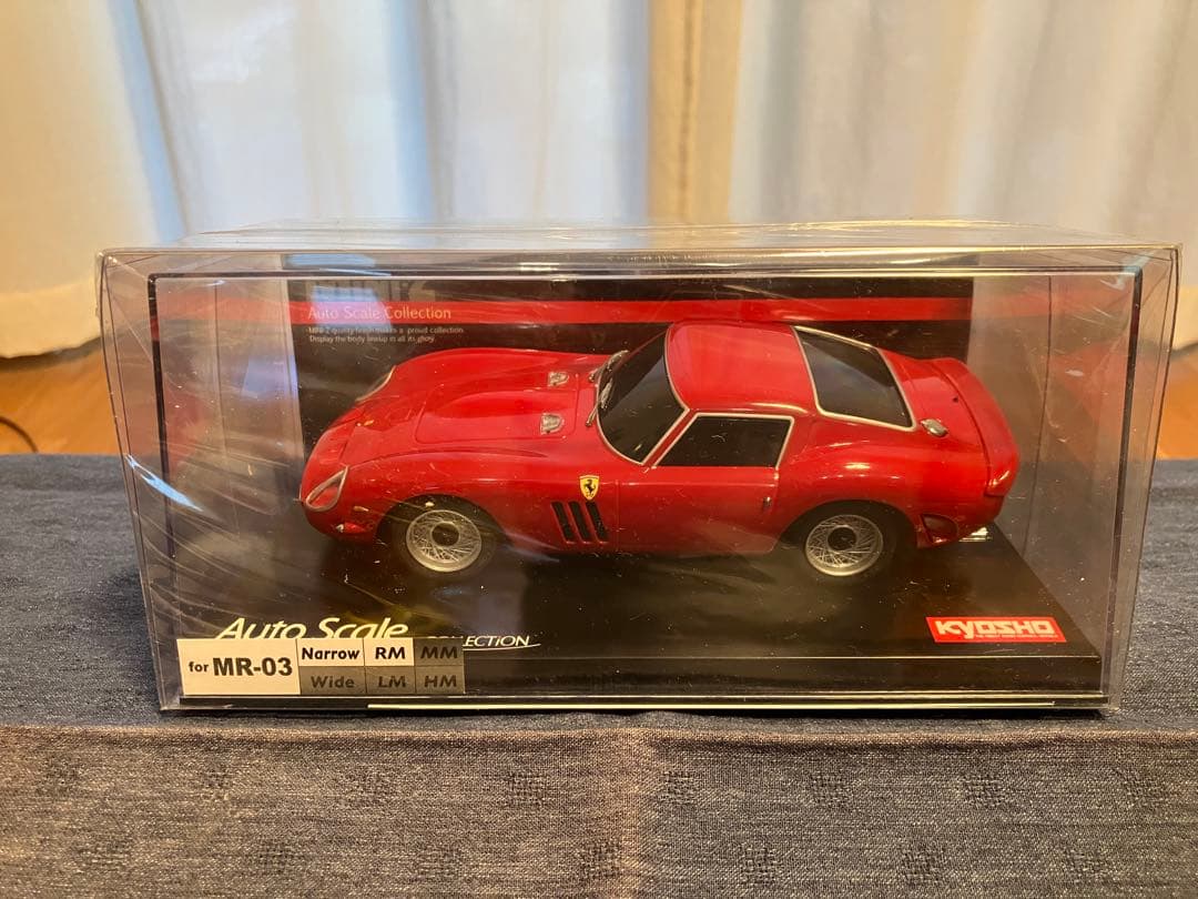 Mini-z ミニッツ レーサー スペアボディ フェラーリ 250GTO レッド