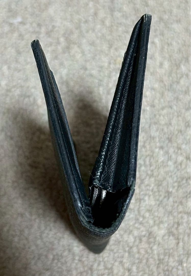 Louis Vuitton 折りたたみ 黒 中古