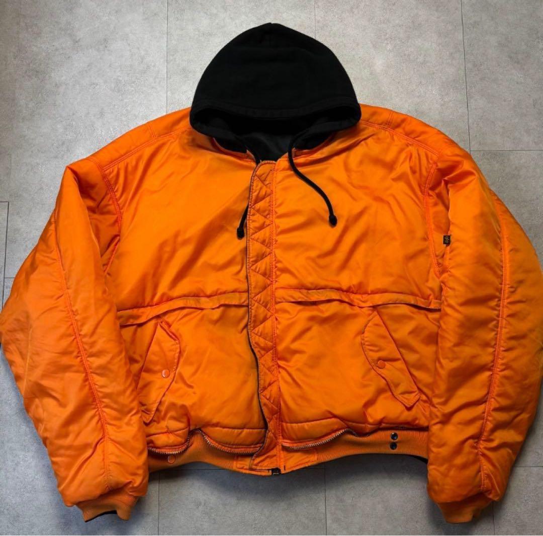 ジャケット・アウター vetements alpha over ma-1 bomber jacket