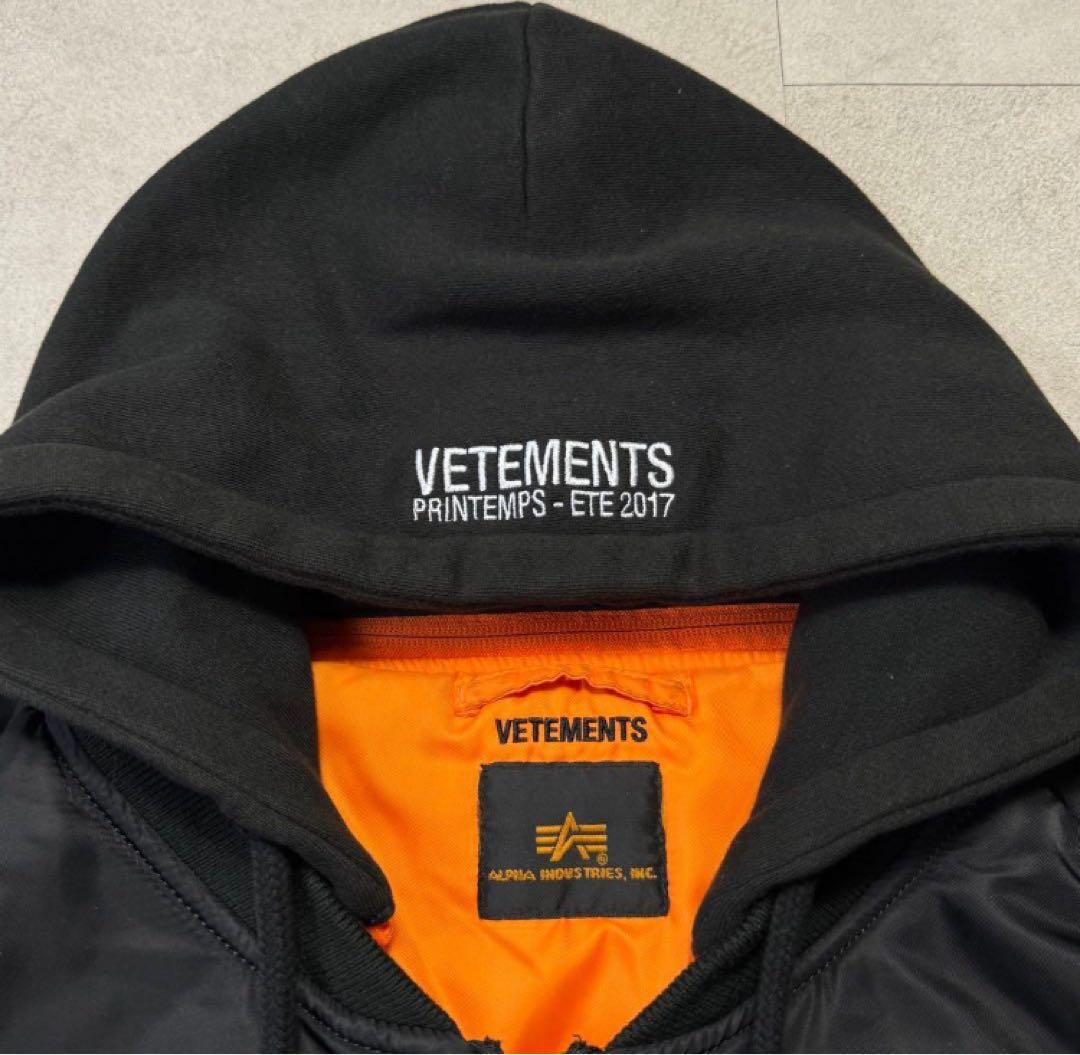 ジャケット・アウター vetements alpha over ma-1 bomber jacket