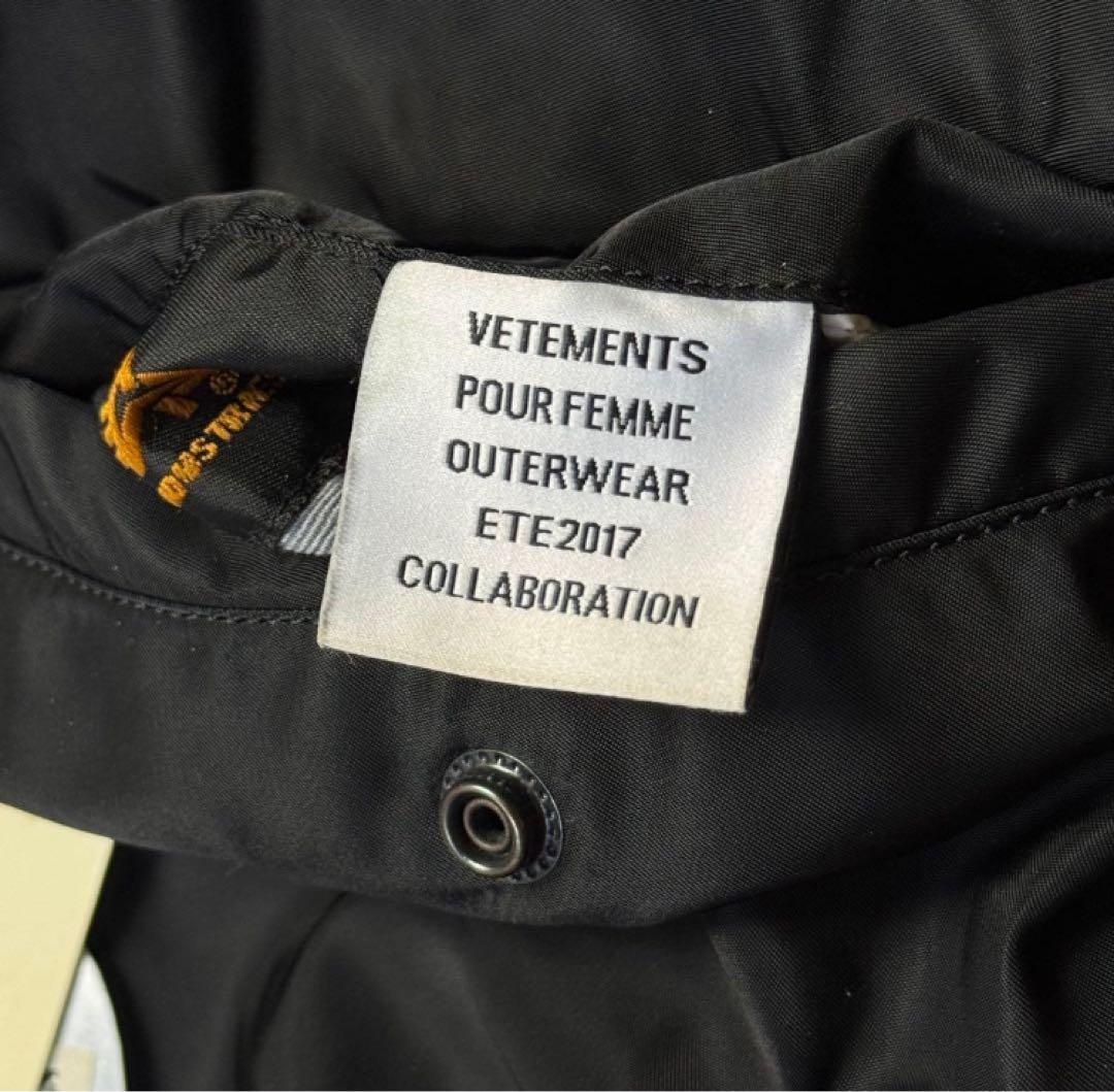 ジャケット・アウター vetements alpha over ma-1 bomber jacket