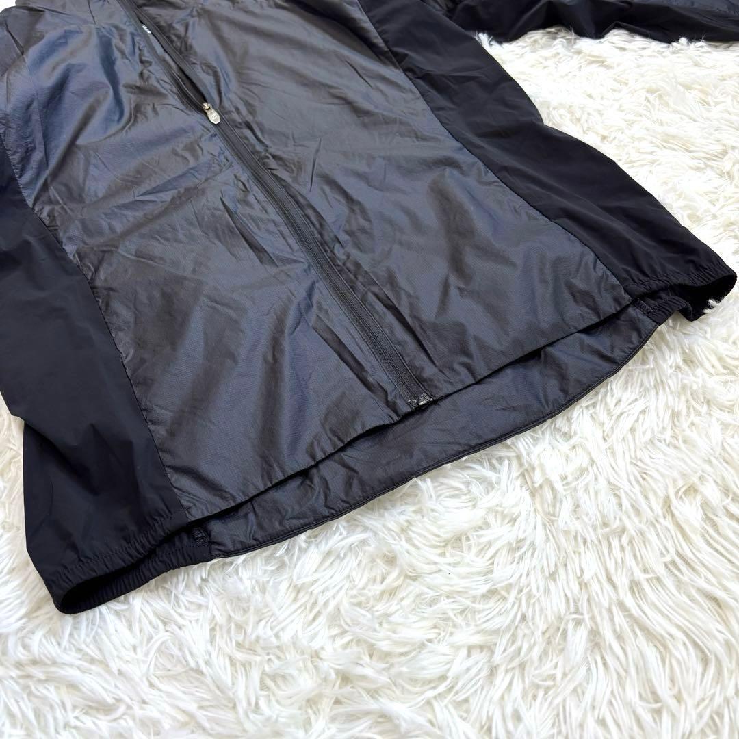 ザノースフェイス ベントリックストレイルジャケット ブラック L 収納袋付き