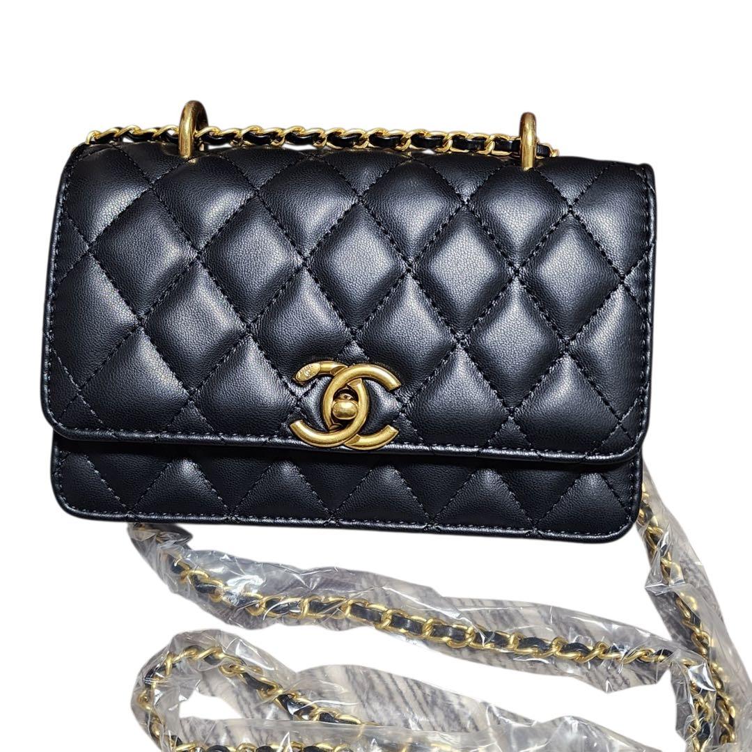 売*✨様 CHANEL　ショルダーバッグ　黒　キルティング　ノベルティ