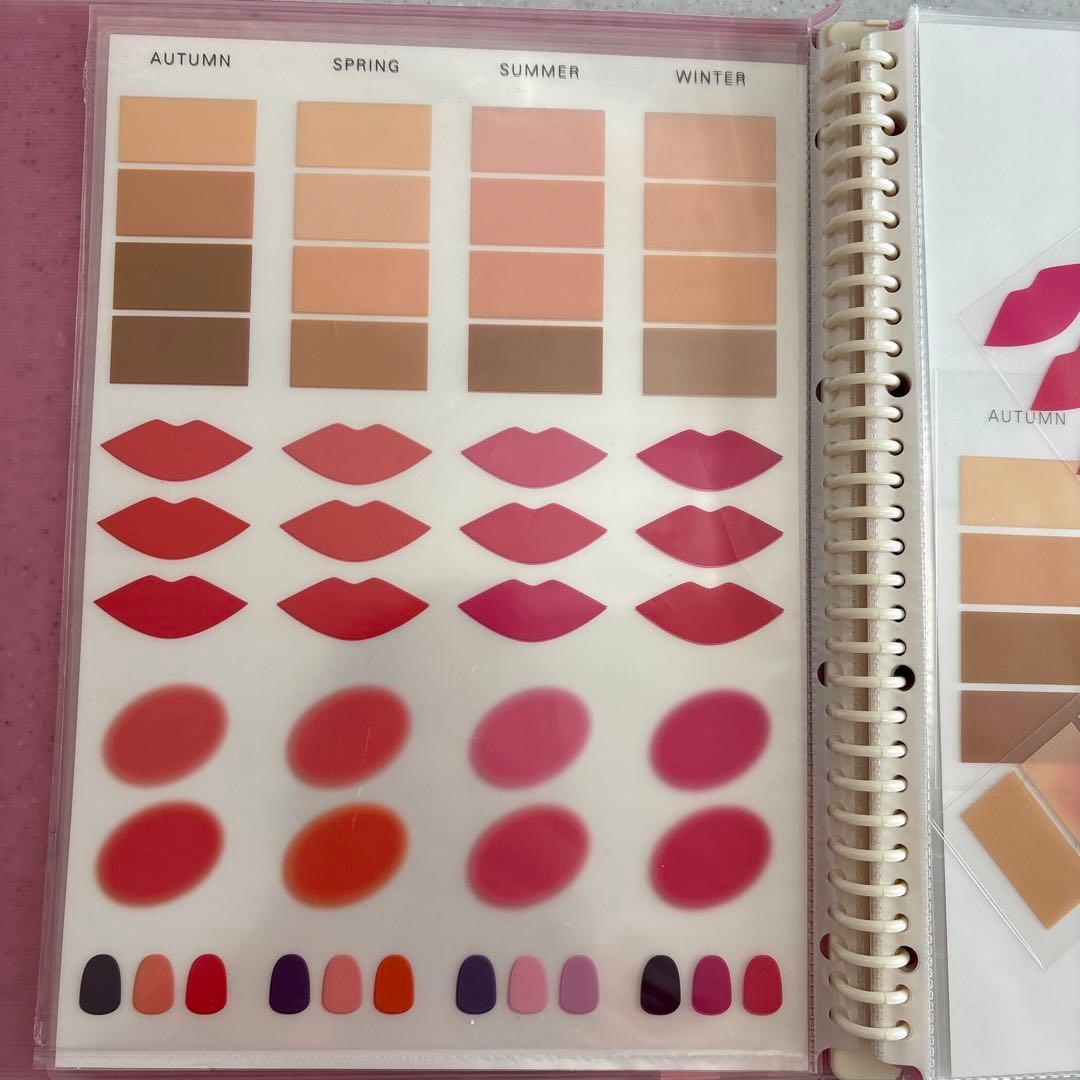 パーソナルカラー診断骨格診断ツールセット