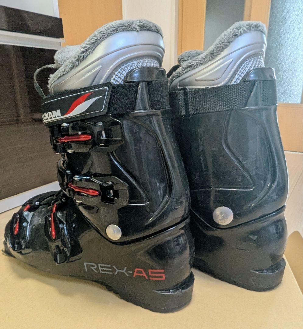 ★美品★REXXAM A5★２７cm★スキーブーツ★ブラック★