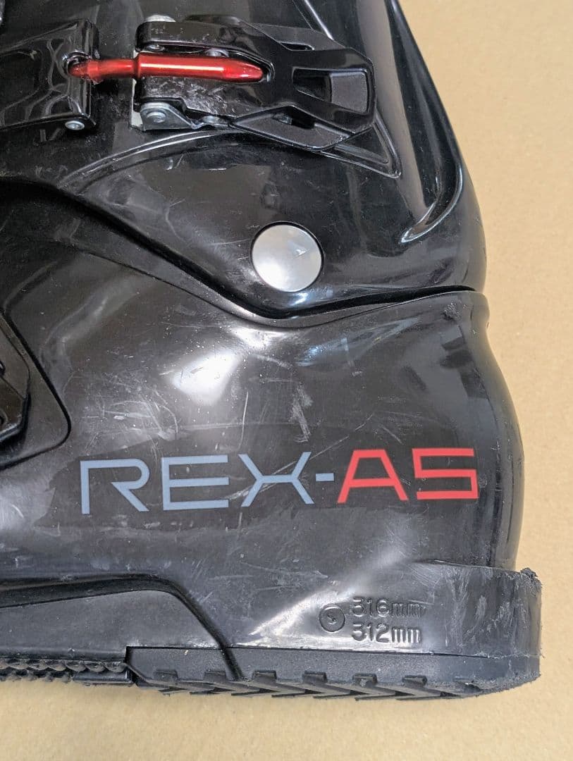 ★美品★REXXAM A5★２７cm★スキーブーツ★ブラック★