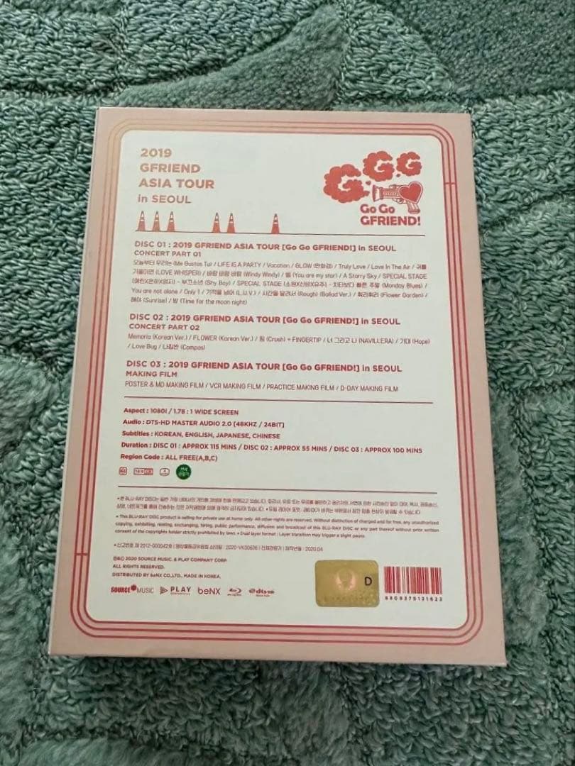 K-POP・アジア 2019 GFRIEND ASIA TOUR in SEOUL Blu-Ray
