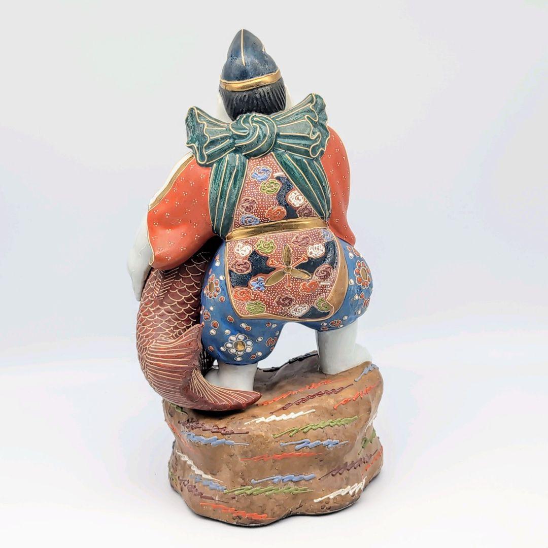 九谷焼　恵比寿様&打出の小槌　縁起物セット　置き物　インテリア