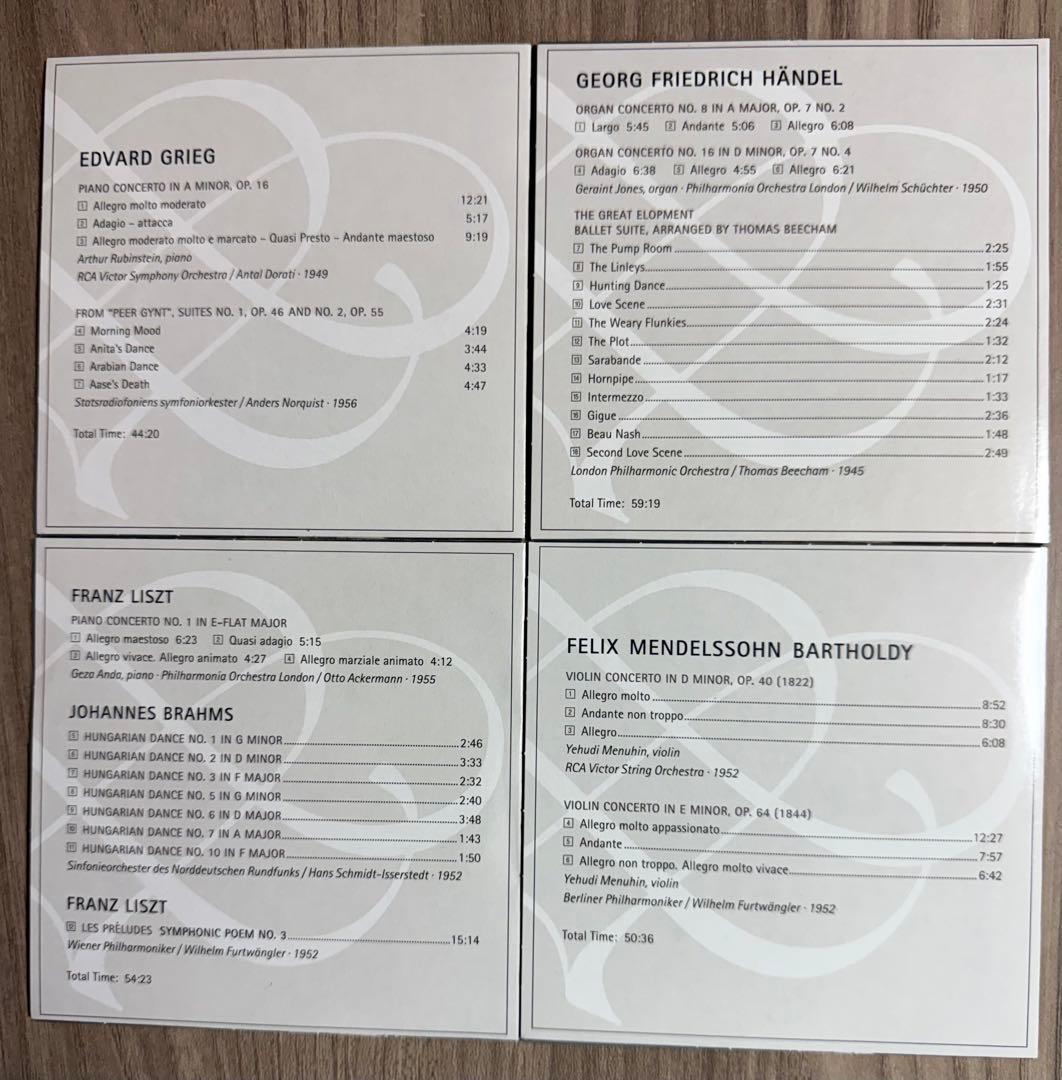 【52CD】MASTERPIECES OF CLASSICAL MUSIC