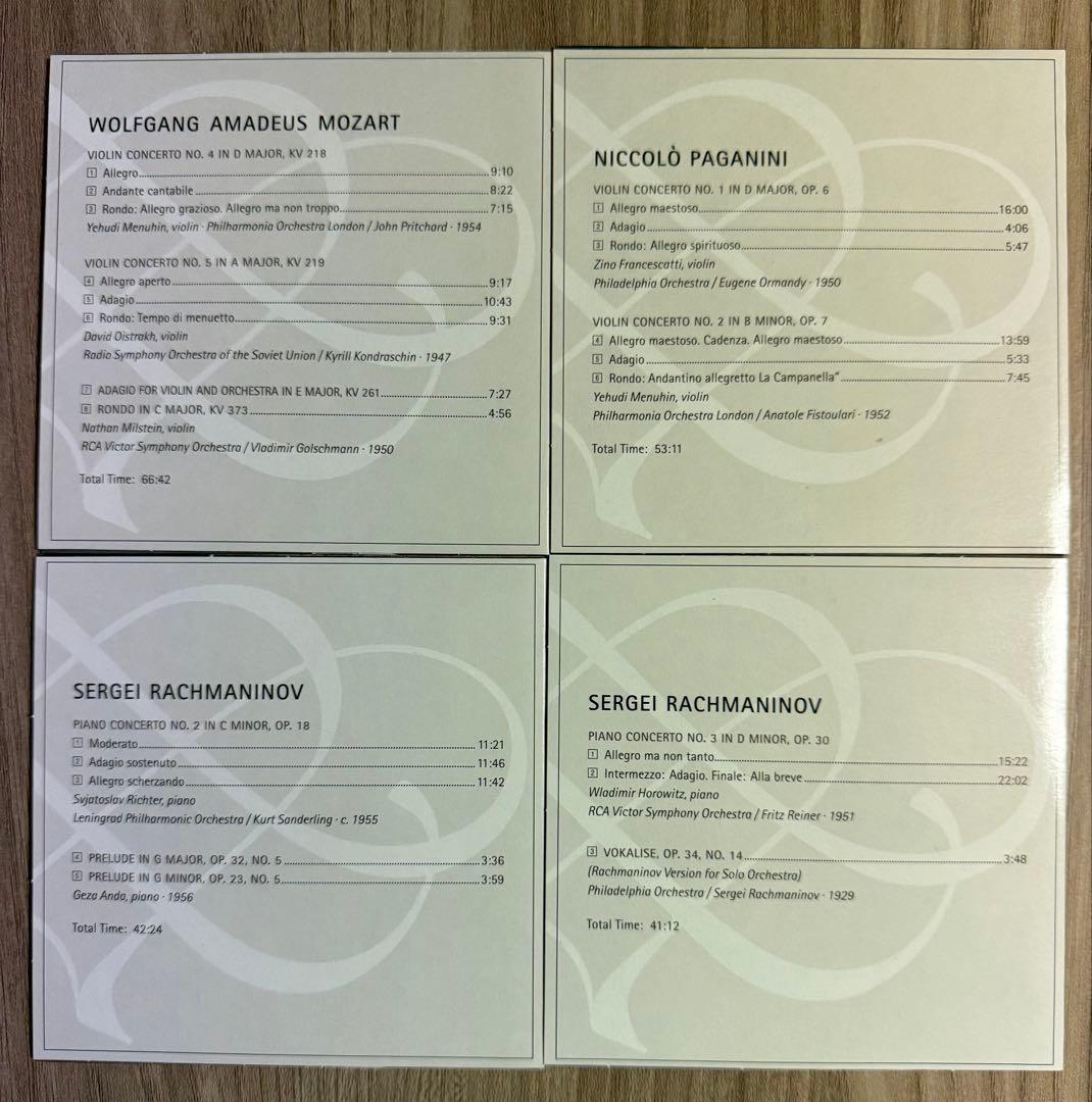 【52CD】MASTERPIECES OF CLASSICAL MUSIC