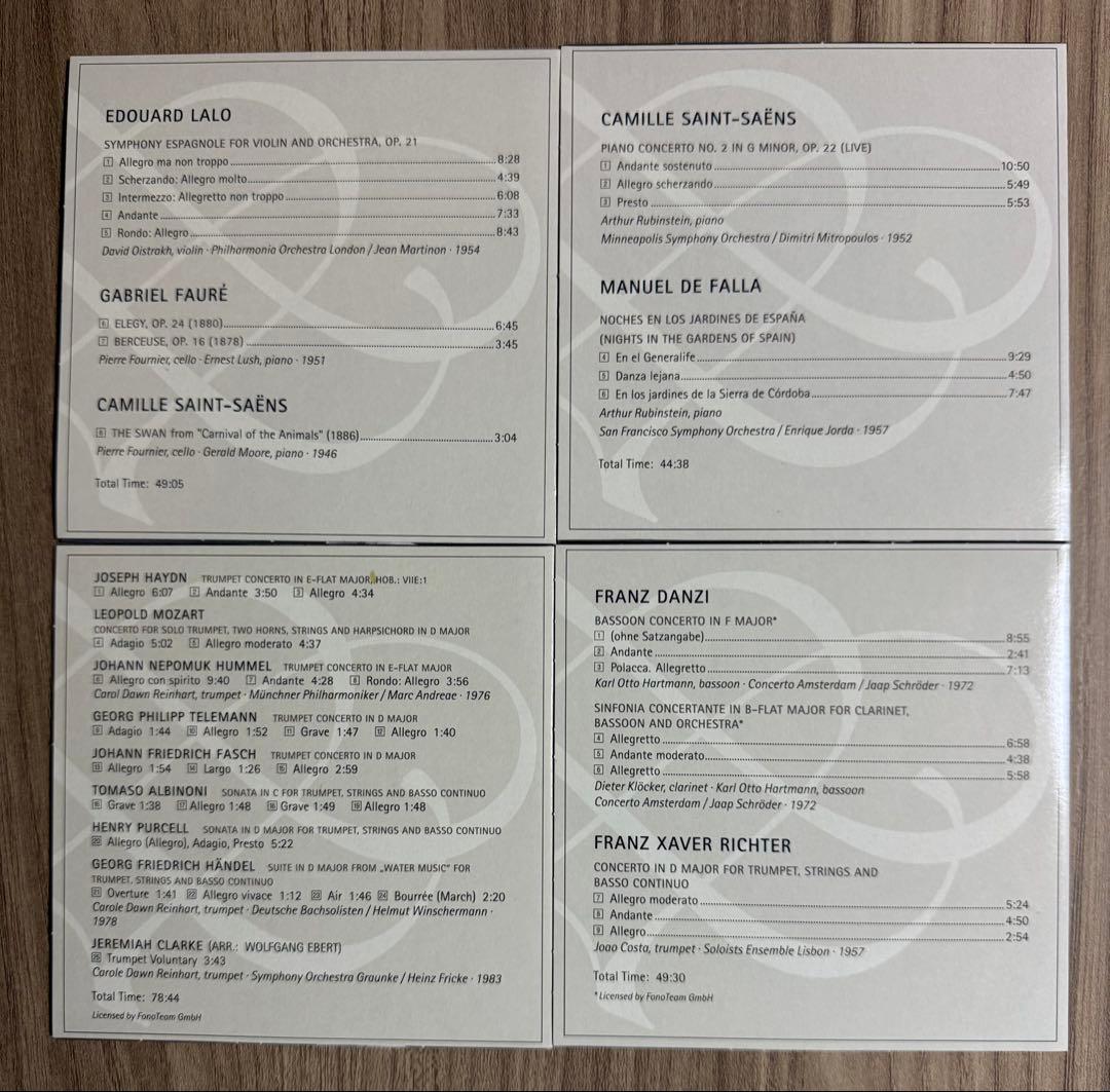 【52CD】MASTERPIECES OF CLASSICAL MUSIC