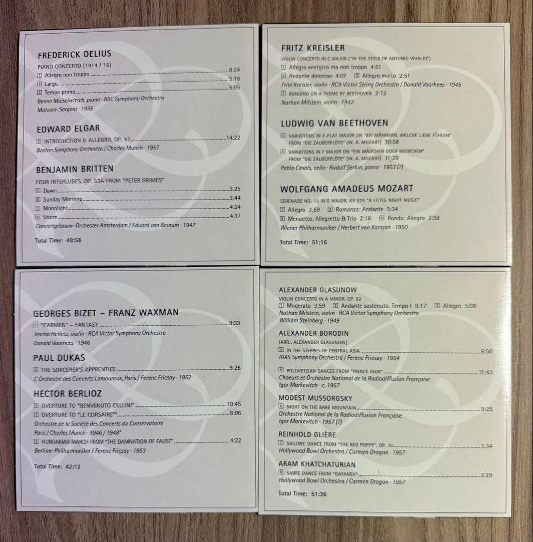 【52CD】MASTERPIECES OF CLASSICAL MUSIC