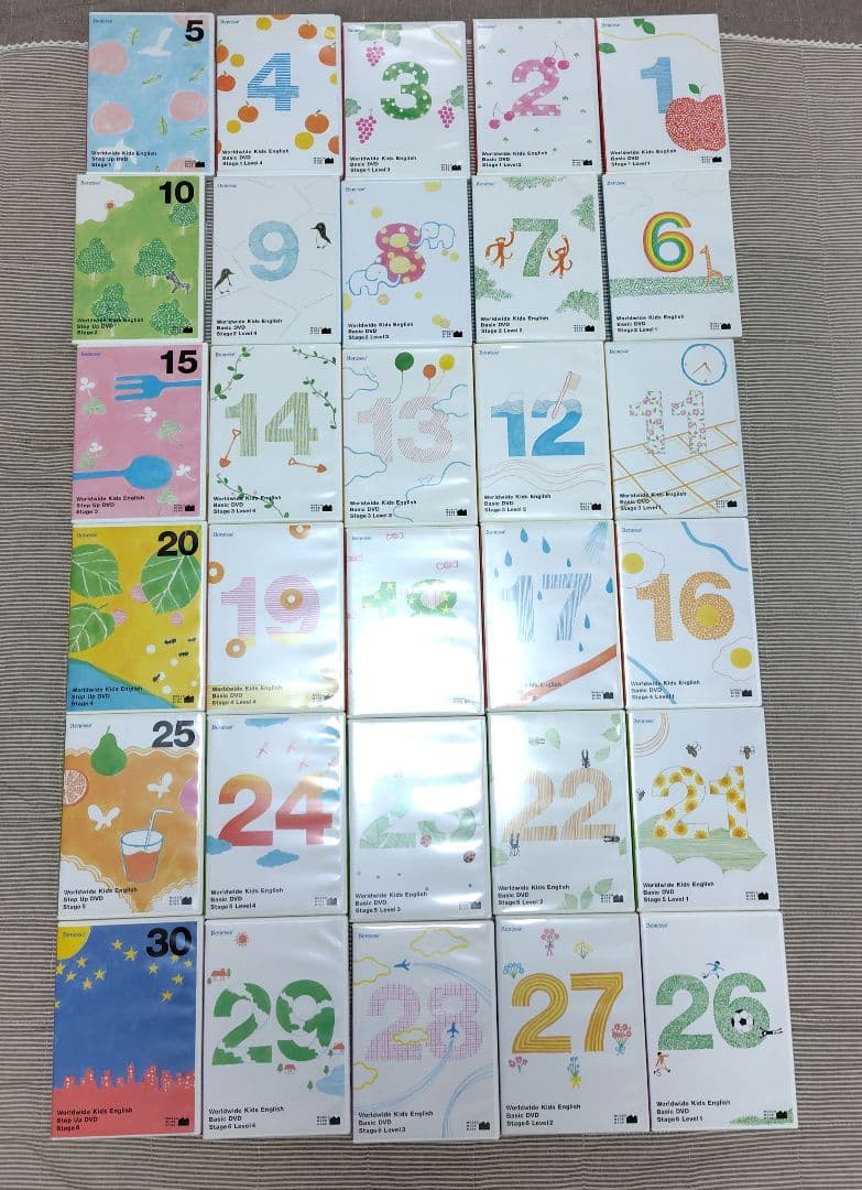 ワールドワイドキッズ　DVD&CDセット