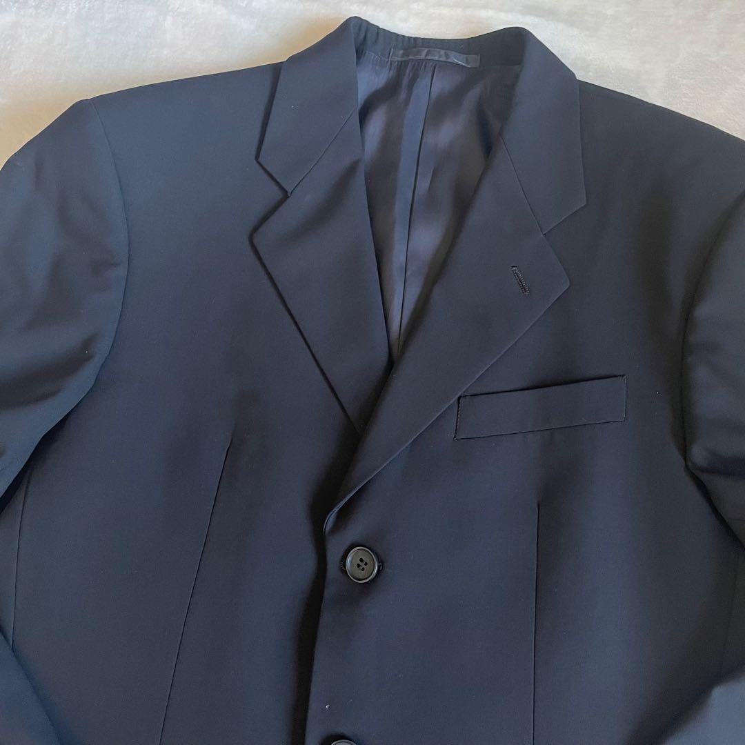 ARMANI COLLEZIONI ブラック スーツ セットアップ 48