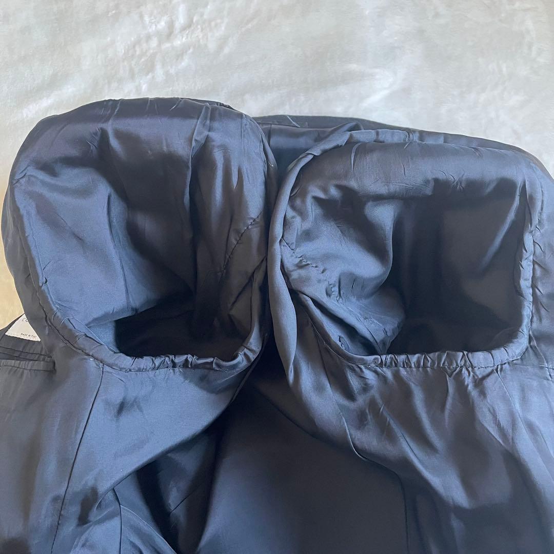 ARMANI COLLEZIONI ブラック スーツ セットアップ 48