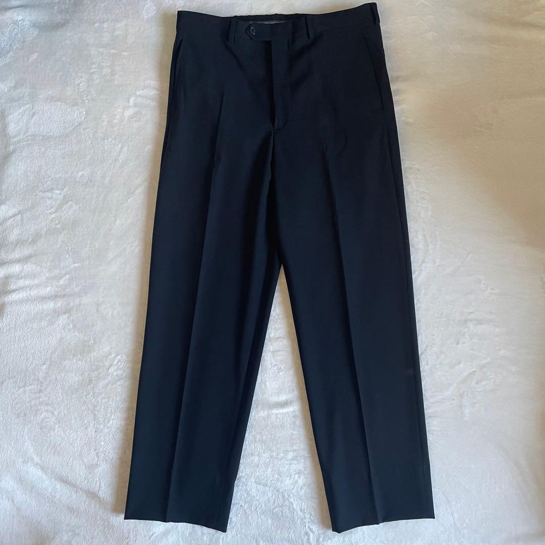 ARMANI COLLEZIONI ブラック スーツ セットアップ 48