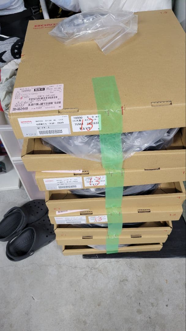 値下【新車外し】純正15インチアルミホイール08W15-33F-000 フリード