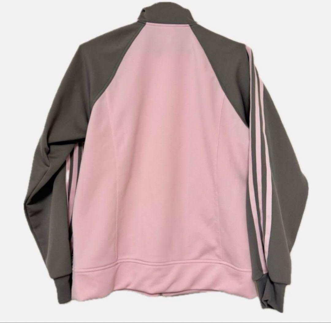 【希少カラー】ピンクグレー Adidas レア 00s トラックジャケット M