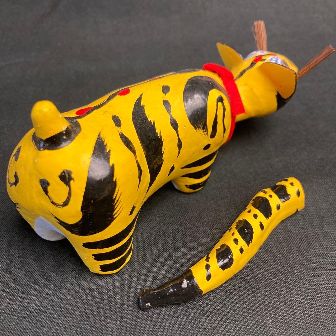 張子虎 首振り 張子人形 出雲 民芸 郷土玩具 高橋熊市商店 島根県