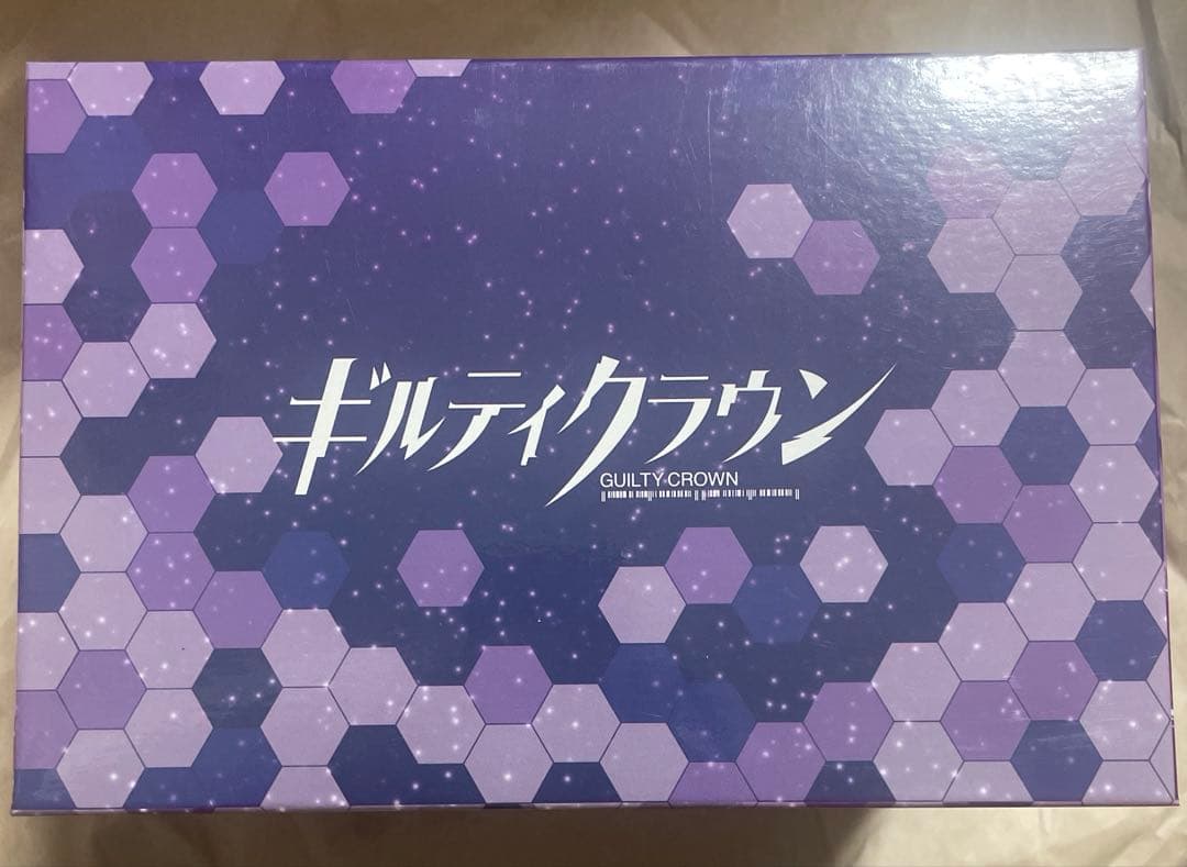 ギルティクラウン 完全生産限定版 DVD 全巻セット (BOX付)CD、ポスター