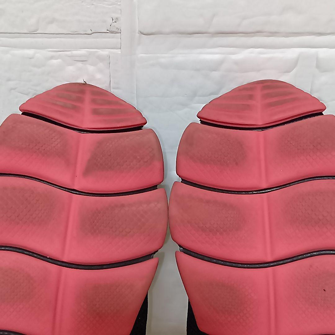 PRADA プラダメッシュスリッポンスニーカー黒ピンク25〜25.5